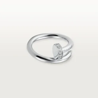 Juste Un Clou – Anillo de diamantes en oro blanco | Cartier EE. UU.
