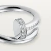 Juste Un Clou – Anillo de diamantes en oro blanco | Cartier EE. UU.