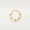 Pendiente individual Love – Oro amarillo – Cartier