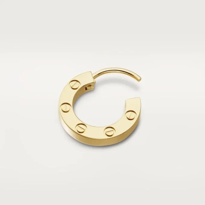 Pendiente individual Love – Oro amarillo – Cartier
