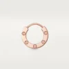 Pendiente individual Love – Oro rosa – Cartier