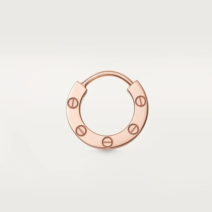 Pendiente individual Love – Oro rosa – Cartier