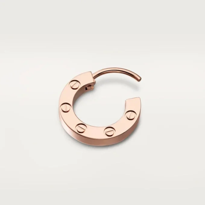 Pendiente individual Love – Oro rosa – Cartier