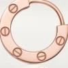 Pendiente individual Love – Oro rosa – Cartier