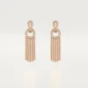 Pendientes Agrafe, semipavé
