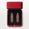 Pendientes Agrafe, semipavé