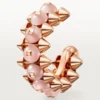 Pendientes Clash De Cartier, calcedonia rosa