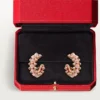 Pendientes Clash De Cartier, calcedonia rosa