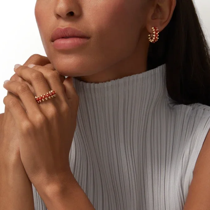 Pendientes Clash De Cartier, ágata
