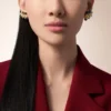 Pendientes Clash De Cartier, modelo extragrande, ónix, multiuso
