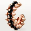 Pendientes Clash de Cartier, ónix
