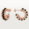 Pendientes Clash de Cartier, ónix