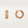 Pendientes de aro Clash de Cartier, modelo mini