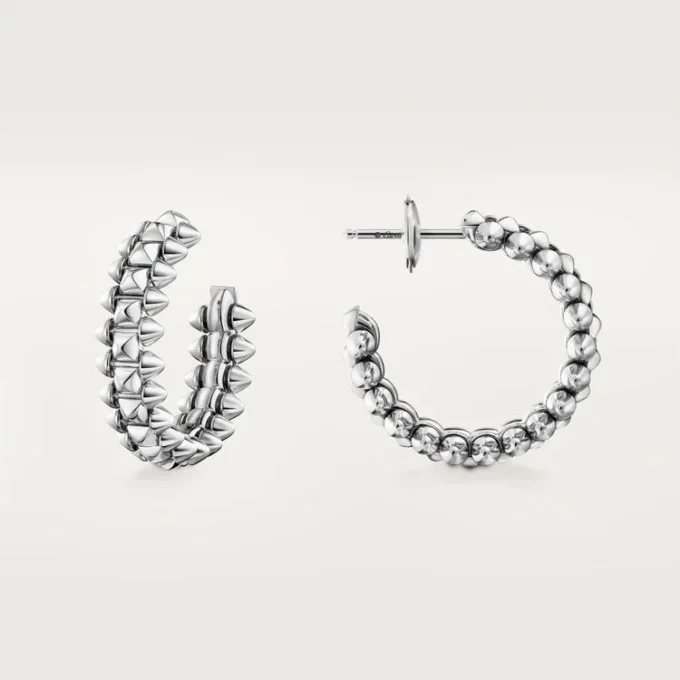 Pendientes de aro Clash De Cartier, modelo pequeño