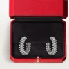 Pendientes de aro Clash De Cartier, modelo pequeño