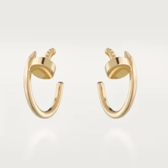 Pendientes de aro Juste Un Clou, oro amarillo | Cartier EE. UU.