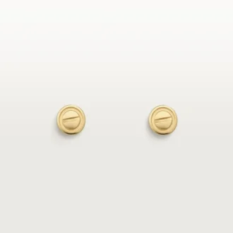 Pendientes de botón Love en oro amarillo | Cartier EE. UU.