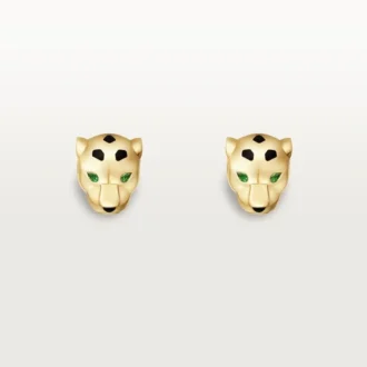 Pendientes de botón Panthere de Cartier