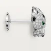 Pendientes de botón Panthere De Cartier, con pavé