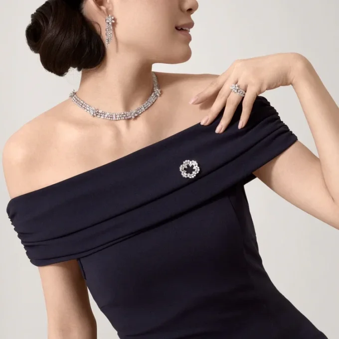 Pendientes de la colección Diamond, diamantes
