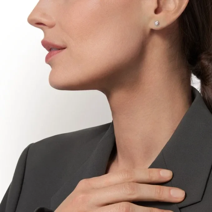Pendientes Diamants Legers, mm – Oro blanco, diamantes – Cartier