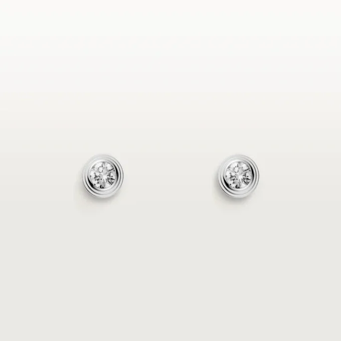 Pendientes Diamants Legers – Oro blanco, diamantes – Cartier