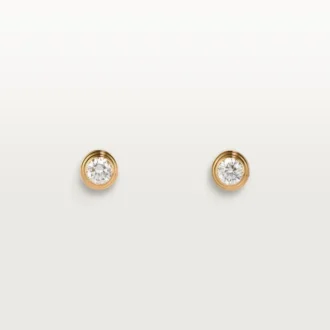 Pendientes Diamants Légers, mm – Oro amarillo, diamantes – Cartier