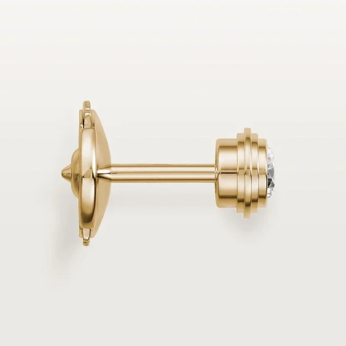 Pendientes Diamants Légers, mm – Oro amarillo, diamantes – Cartier