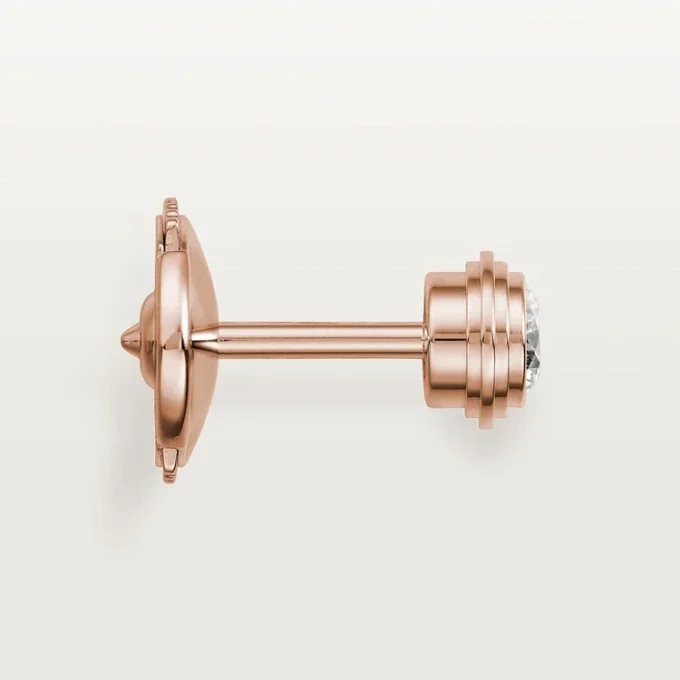 Pendientes Diamants Légers, mm – Oro rosa, diamantes – Cartier