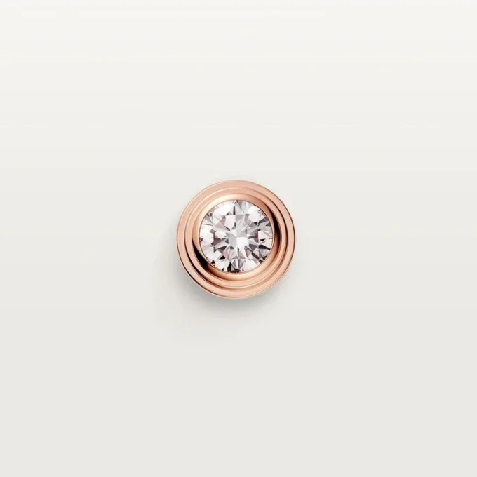 Pendientes Diamants Légers – Oro rosa, diamantes – Cartier