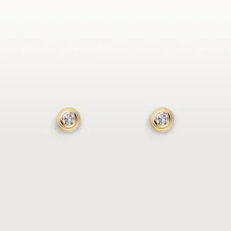 Pendientes Diamants Légers XS – Oro amarillo, diamantes – Cartier
