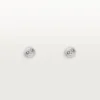 Pendientes Diamants Légers XS – Oro blanco, diamantes – Cartier