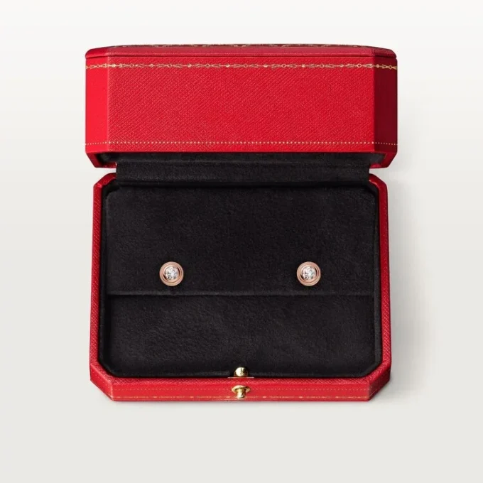 Pendientes Diamants Légers XS – Oro rosa, diamantes – Cartier