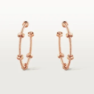 Pendientes Ecrou De Cartier – Oro rosa – Cartier