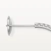 Pendientes Etincelle De Cartier, modelo mediano – Oro blanco, diamantes – Cartier