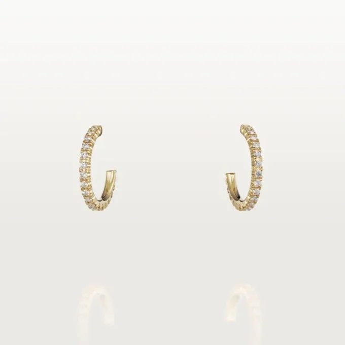 Pendientes Etincelle De Cartier – Oro amarillo, diamantes – Cartier