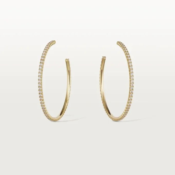 Pendientes Etincelle De Cartier – Oro amarillo, diamantes – Cartier