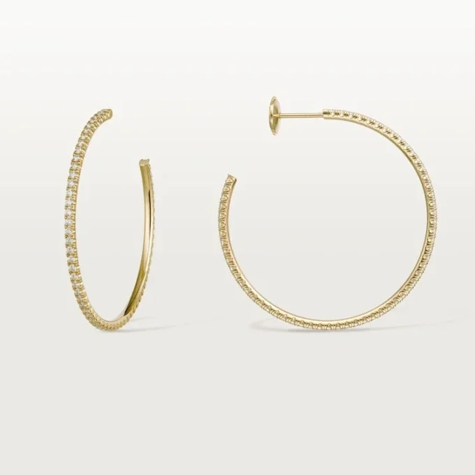 Pendientes Etincelle De Cartier – Oro amarillo, diamantes – Cartier