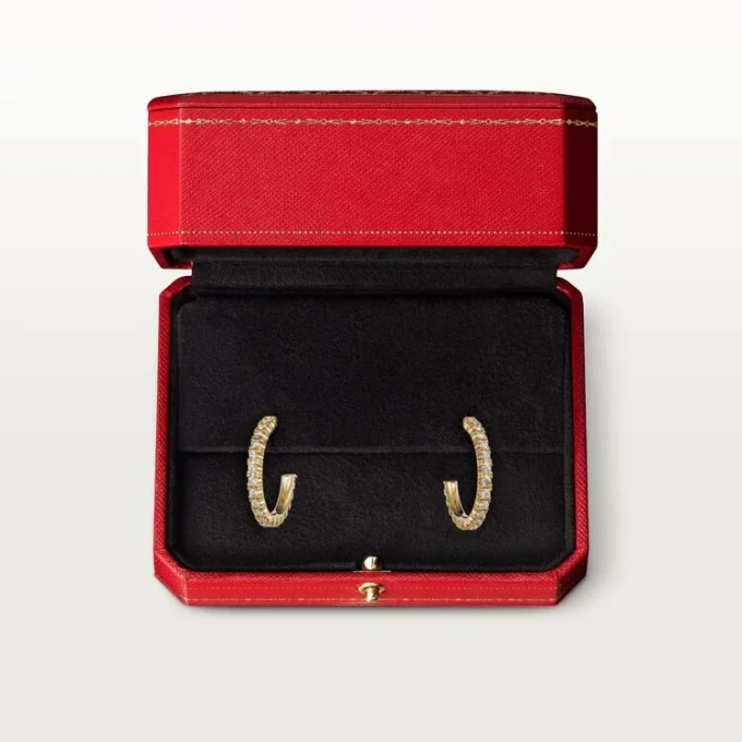 Pendientes Etincelle De Cartier – Oro amarillo, diamantes – Cartier