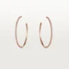 Pendientes Etincelle De Cartier – Oro rosa, diamantes – Cartier