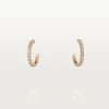Pendientes Etincelle De Cartier – Oro rosa, diamantes – Cartier
