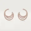 Pendientes Etincelle De Cartier – Oro rosa, diamantes – Cartier