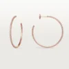 Pendientes Etincelle De Cartier – Oro rosa, diamantes – Cartier