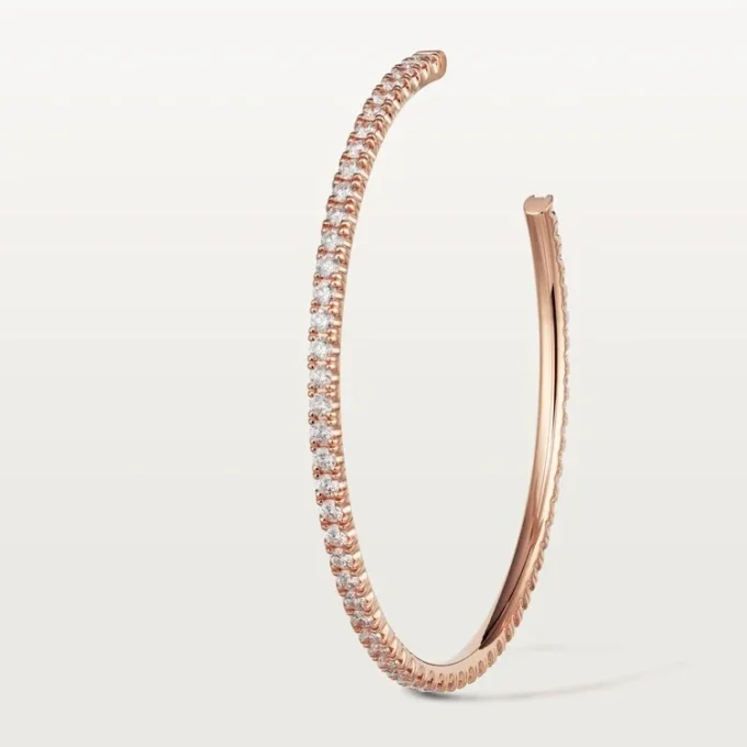 Pendientes Etincelle De Cartier – Oro rosa, diamantes – Cartier