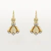 Pendientes Grain De Café, diamantes