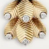 Pendientes Grain De Café, diamantes