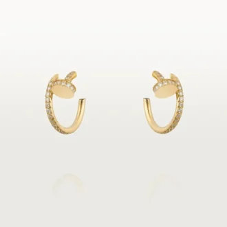 Pendientes Juste Un Clou – Oro amarillo, diamantes – Cartier
