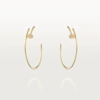 Pendientes Juste Un Clou – Oro amarillo, diamantes – Cartier