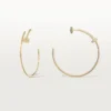Pendientes Juste Un Clou – Oro amarillo, diamantes – Cartier