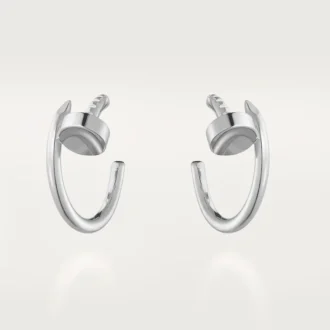 Pendientes Juste Un Clou – Oro blanco – Cartier
